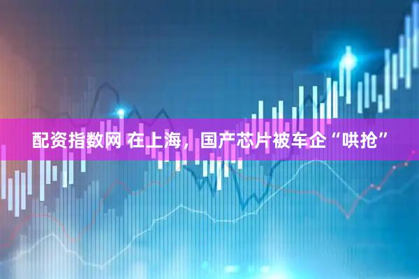 配资指数网 在上海，国产芯片被车企“哄抢”